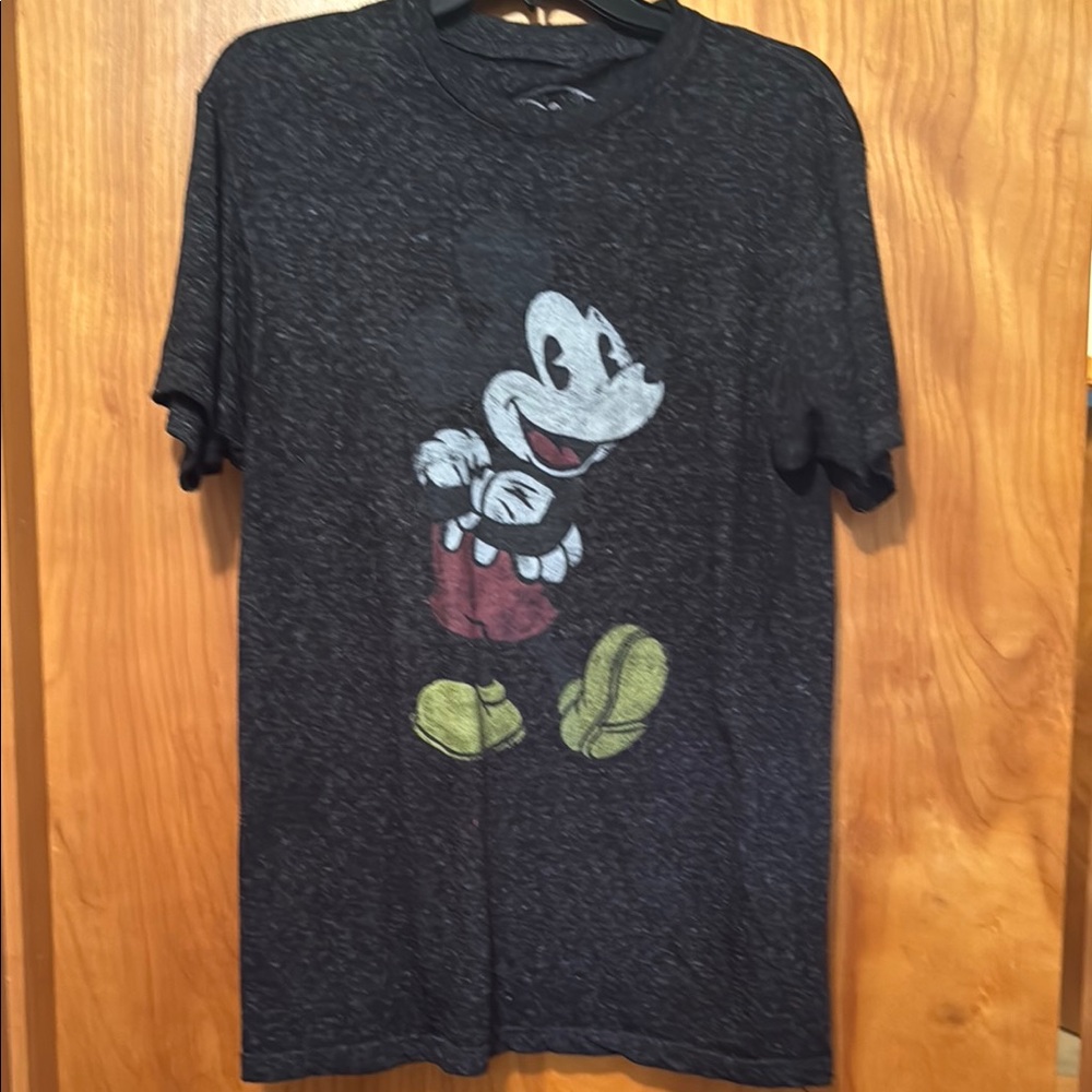 Disney Mickey Mouse Black Short Sleeve Tee
